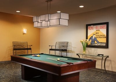 greystone apartments game room